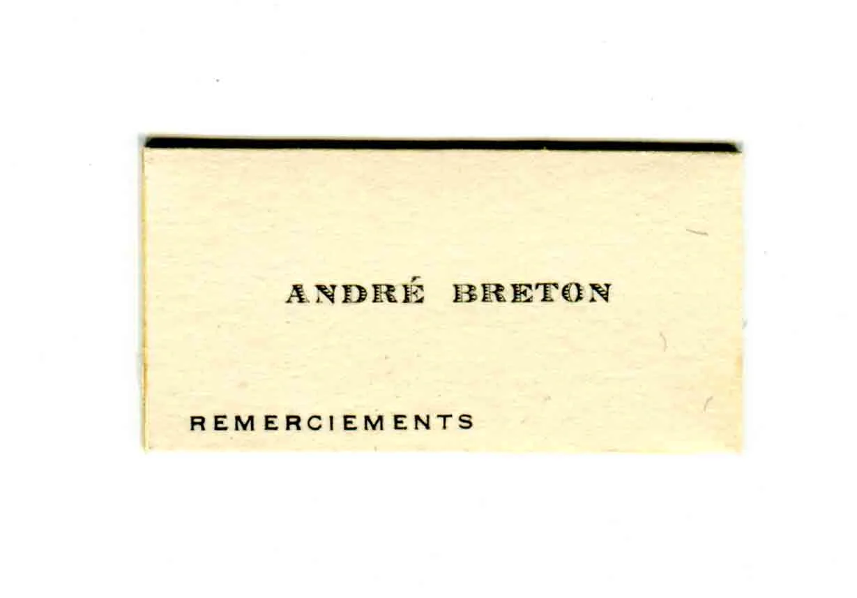 RIGAUT (Jacques). — Ensemble de 8 cartes tiny. (Réf. 25974)