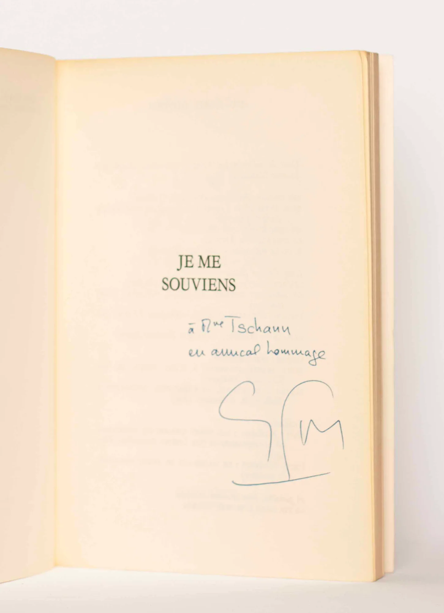 PEREC (Georges). — Je me souviens. (Réf. 26004)