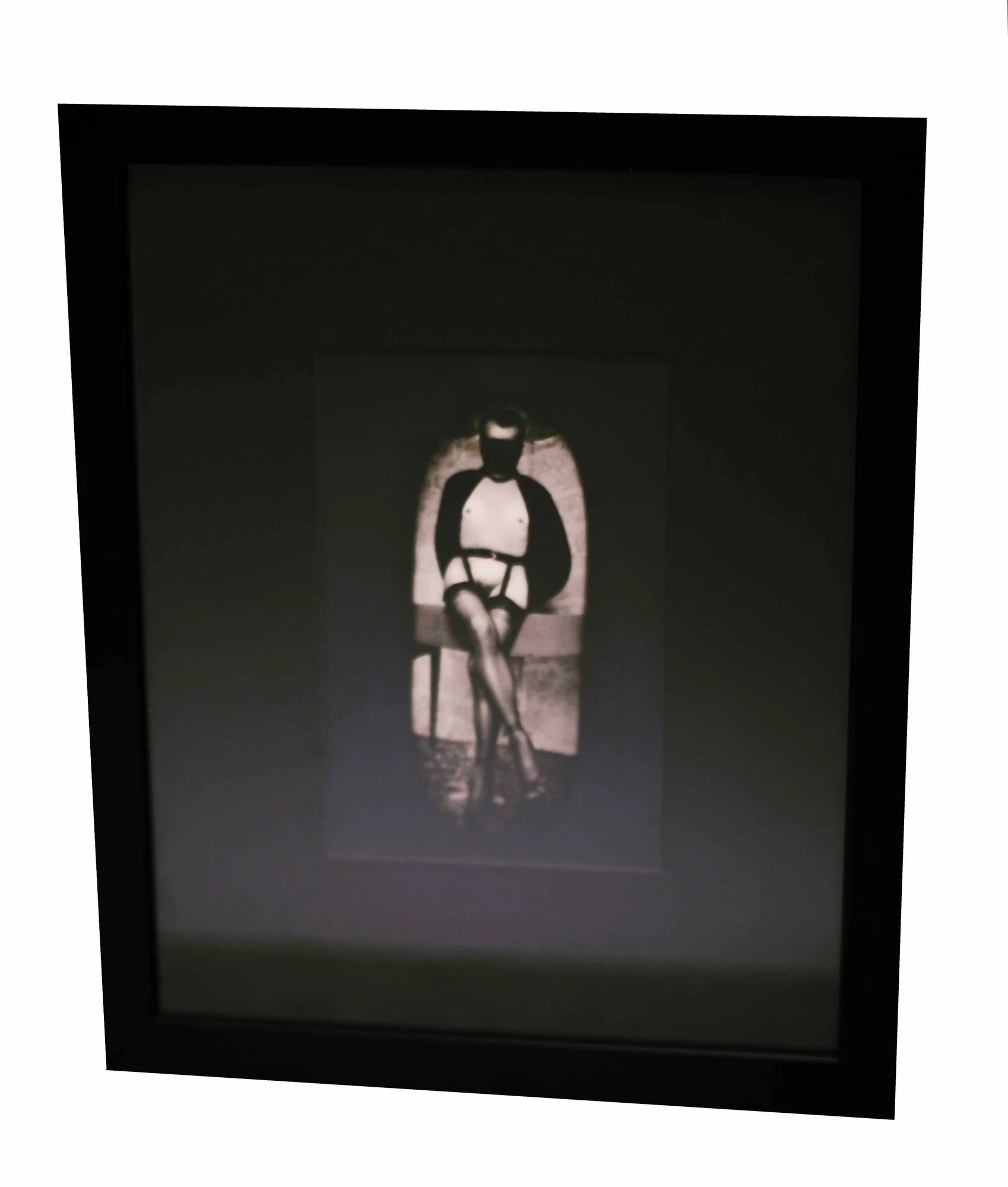 MOLINIER (Pierre). Photographie. — Autoportrait. (Réf. 26010)
