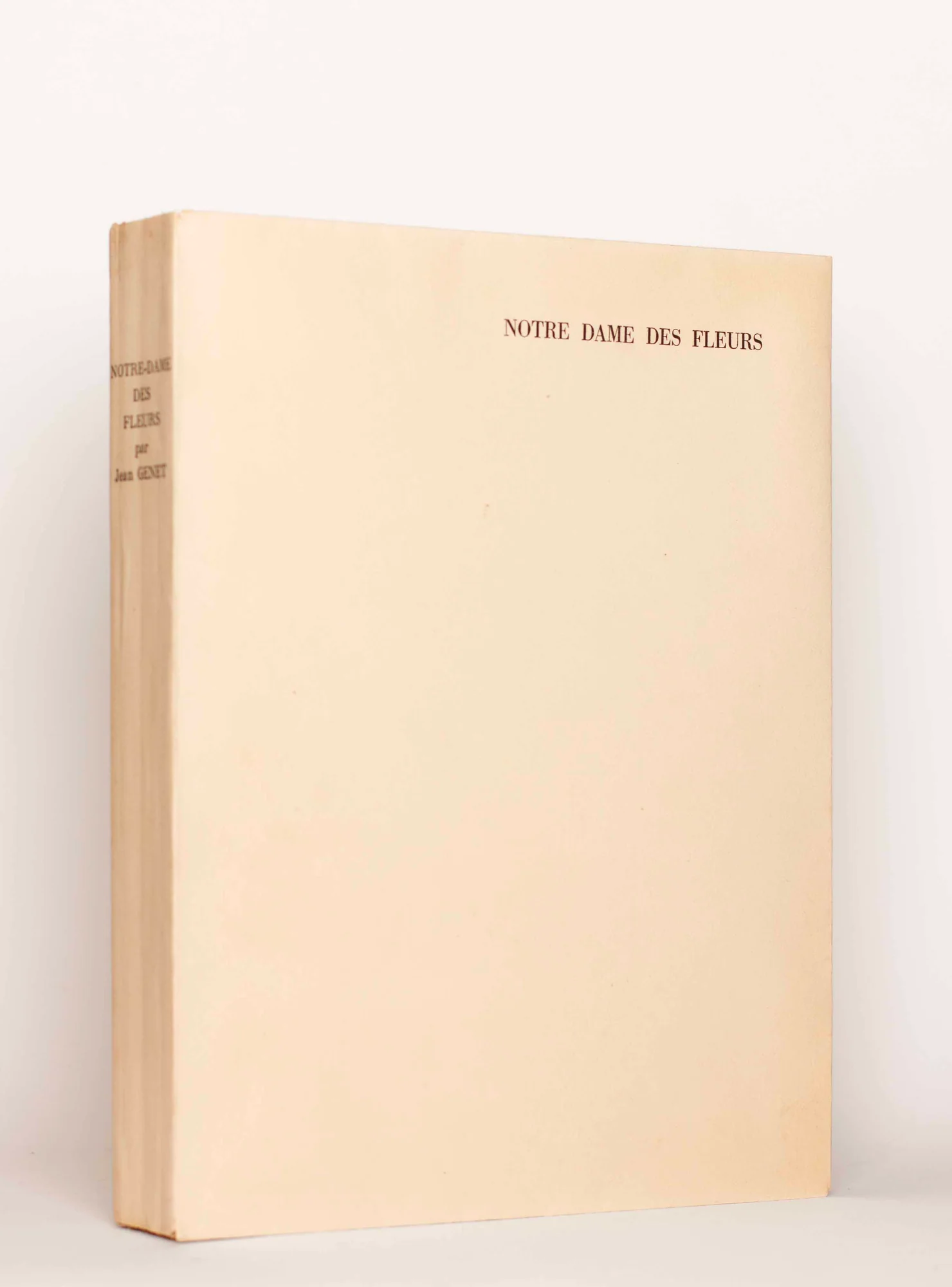 GENET (Jean). — Notre-Dame des Fleurs. (Réf. 26025)