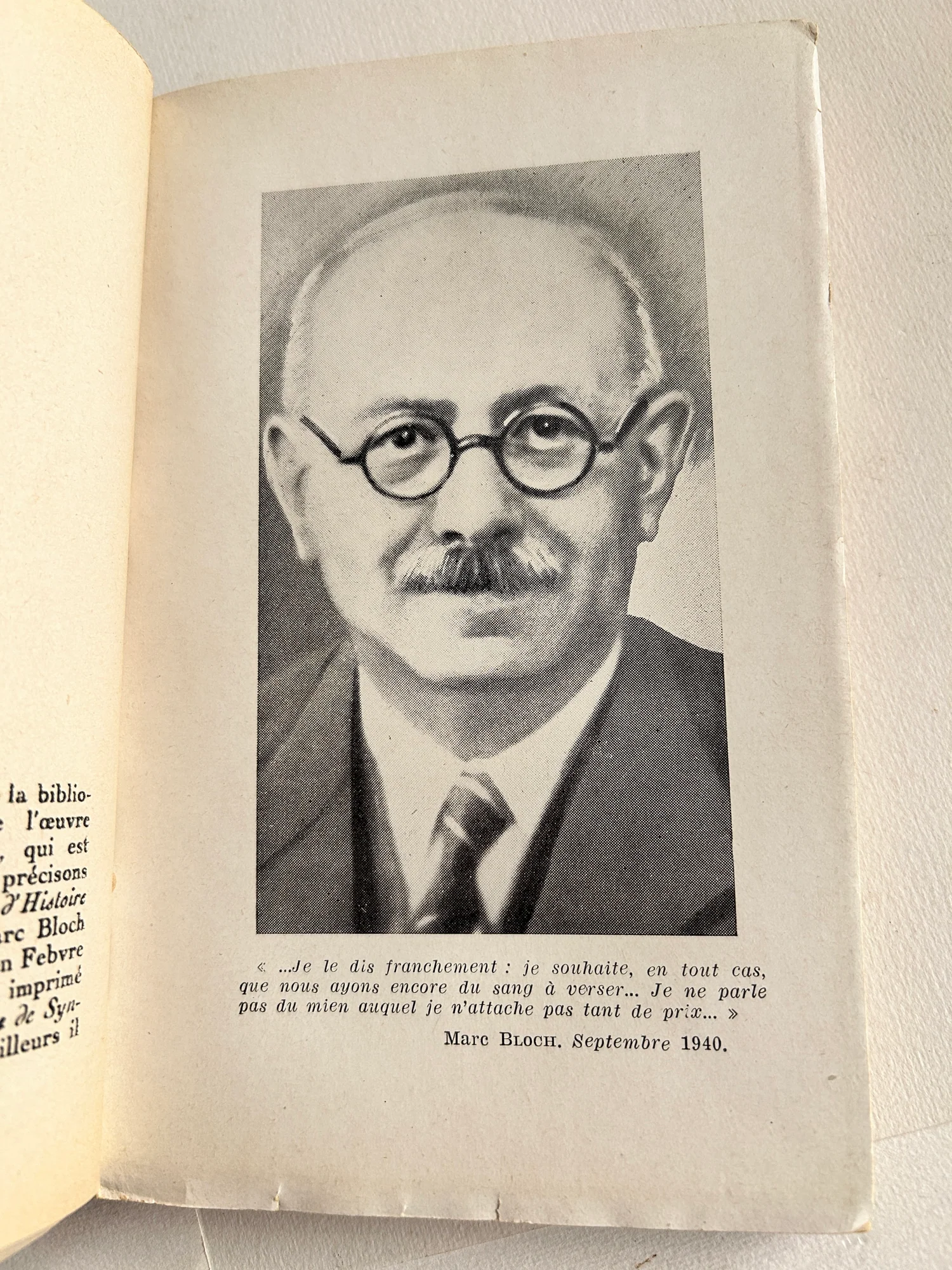 BLOCH (Marc). — L'étrange défaite. Témoignage écrit en 1940. (Réf. 26066)