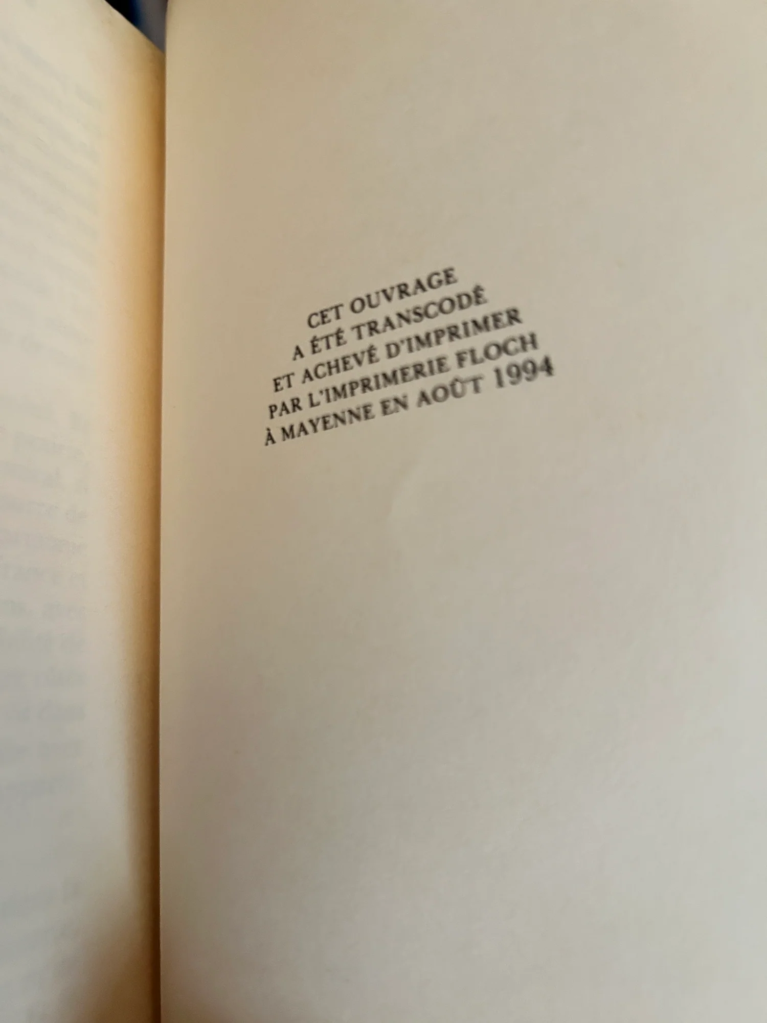 HOUELLEBECQ (Michel). — Extension du domaine de la lutte. (Réf. 26067)