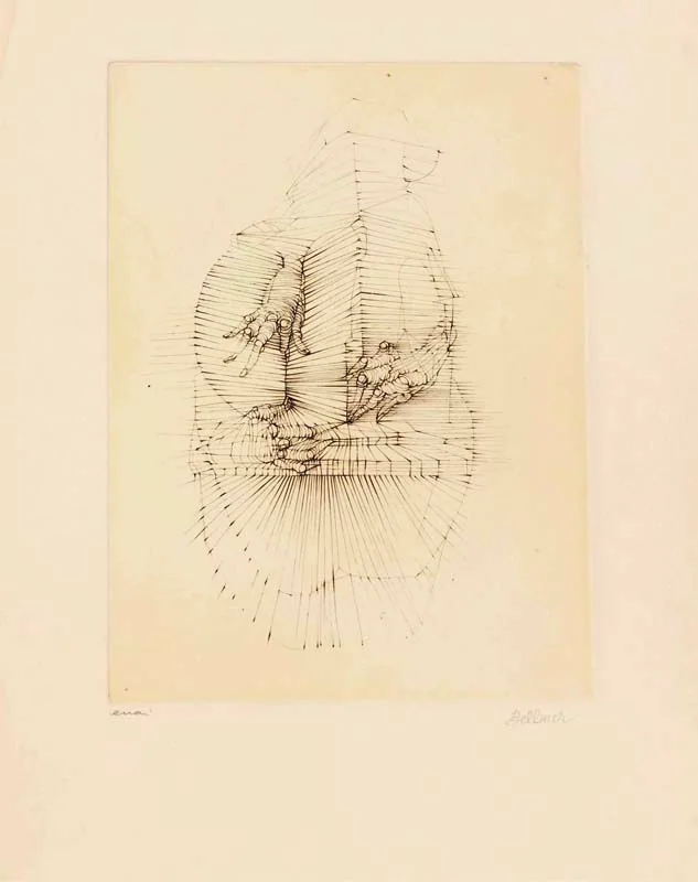 BELLMER (Hans). — Gravure originale au burin signée. (Réf. 26104)