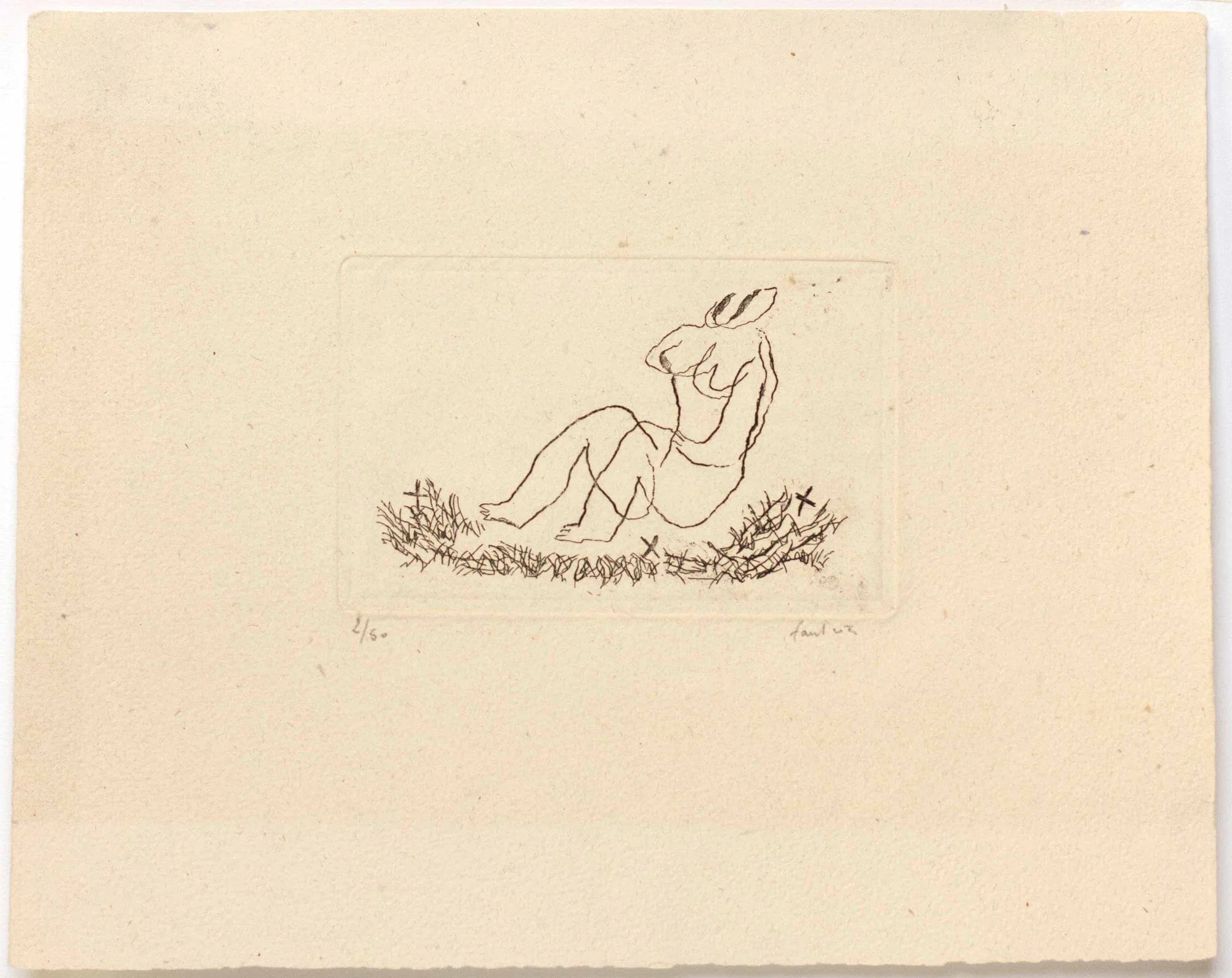 FAUTRIER (Jean). — Petit nu J. (L'Alleluiah). (Réf. 26106)