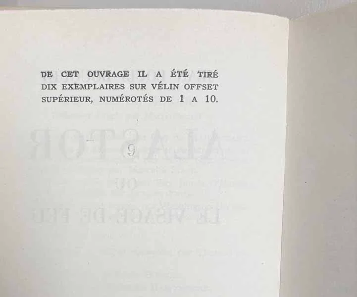 BOUQUET (Jean-Louis). — Le Visage de feu. (Réf. 5287)