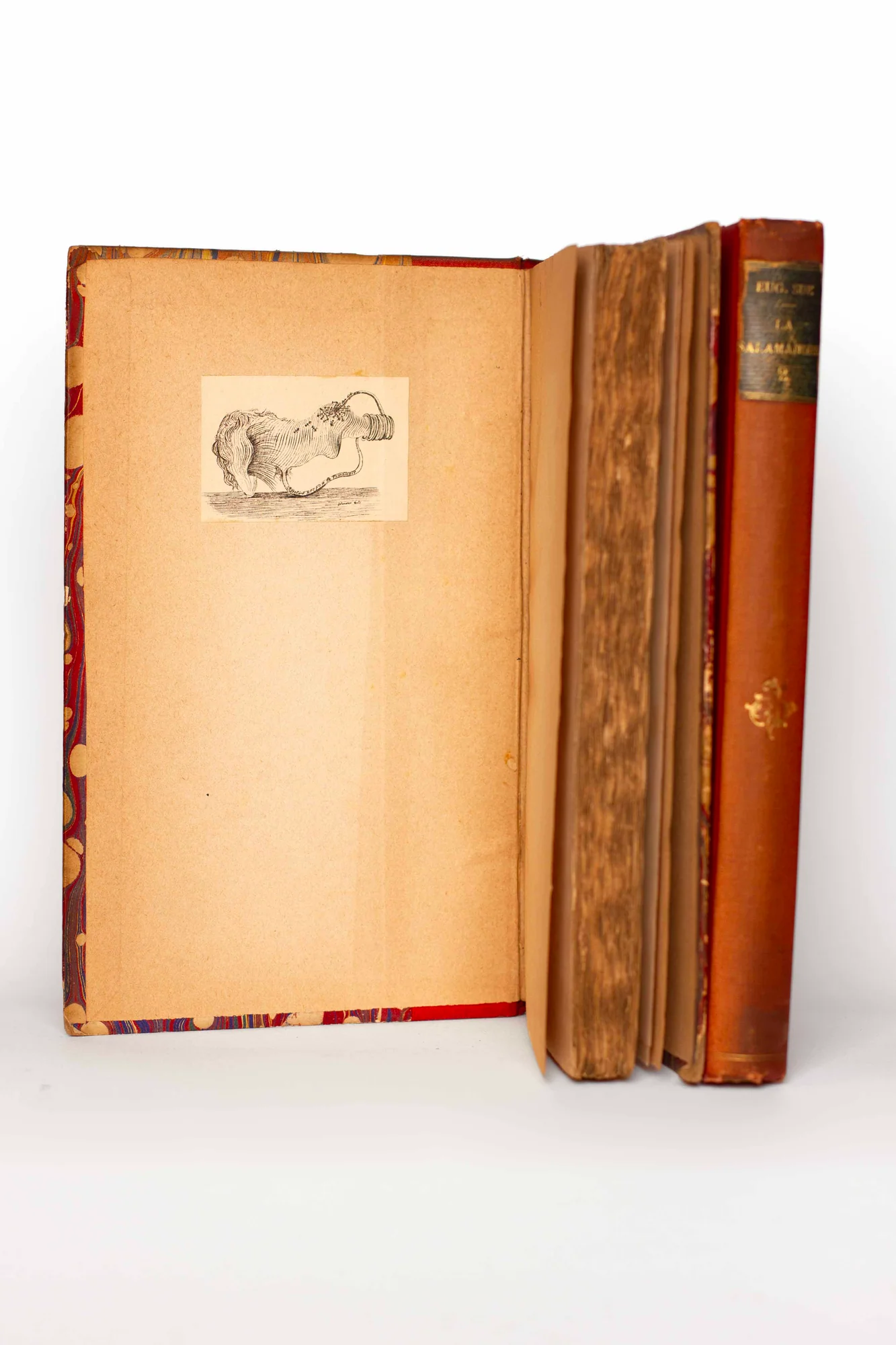 BRETON (André). DALI (Salvador). SUE (Eugène). — La Salamandre. Roman maritime. (Réf. 5787)