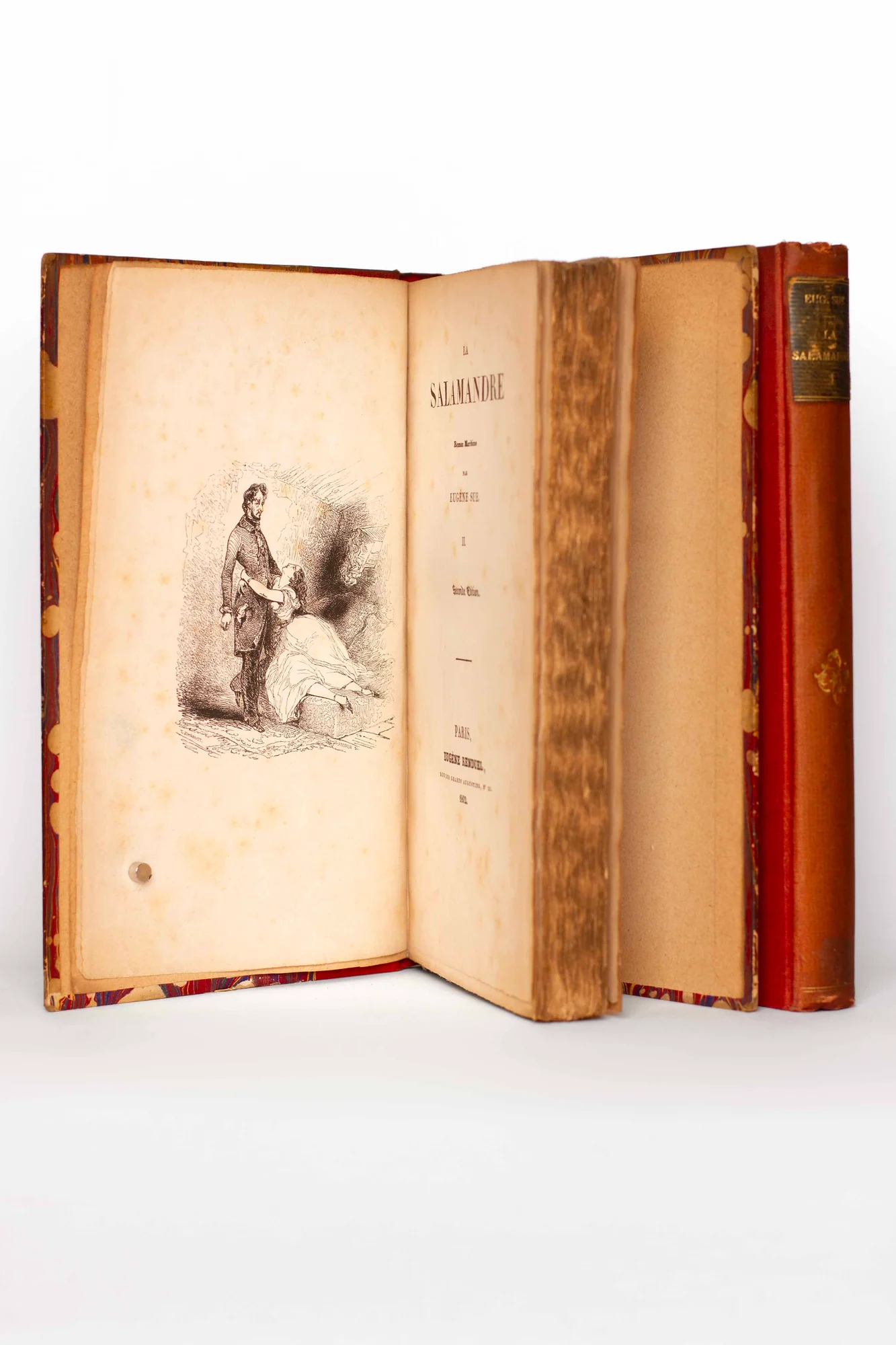 BRETON (André). DALI (Salvador). SUE (Eugène). — La Salamandre. Roman maritime. (Réf. 5787)