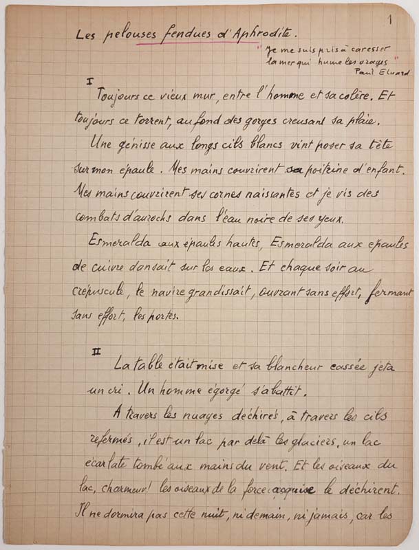 Les Pelouses fendues d'Aphrodite. — planche 4